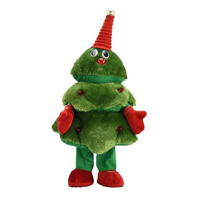 会唱歌跳舞圣诞老人公仔儿童节日