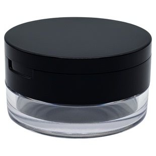 便携式翻盖弹力网迷你蜜粉超薄带粉扑散粉分装盒带镜子化妆师专用