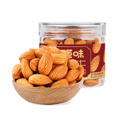 百草味澳洲进口巴旦木仁非油炸