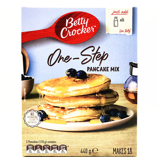 440g BETTY CROCKER Pancake Mix进口贝蒂妙厨煎班戟饼制作用粉