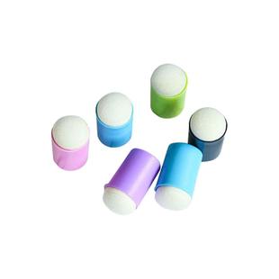 儿童印章手指画颜料无毒便携拓印图画册幼儿园趣味创意涂色绘画卡