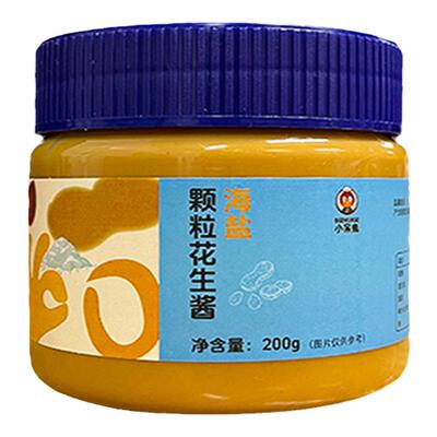 小呆鸟纯素海盐花生酱面包蘸料
