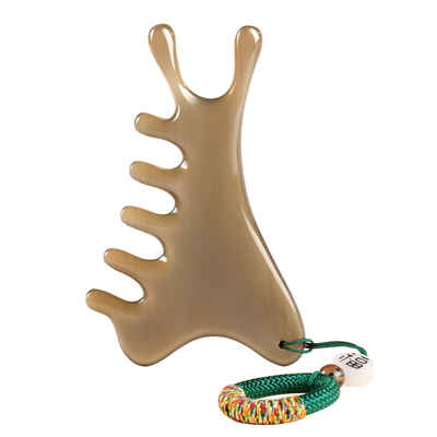 【20年白水牛角】四合一按摩梳