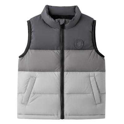 贝肽斯儿童立领羽绒马甲抗菌保暖