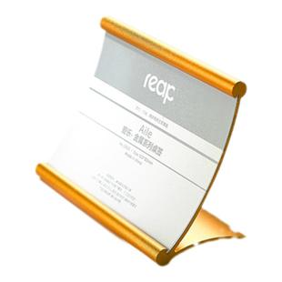 商品标价签铝合金价格展示牌透明广告介绍架签标签桌卡高档商店专柜服装珠宝手表烟酒产品摆台蛋糕价目表立式