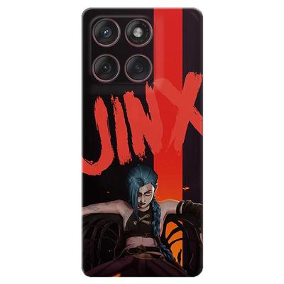 双城之战适用摩托罗拉edge60pro手机壳50/40/S30/G86G85G84G75G56G55G54金克丝个性男生英雄联盟创意女款软