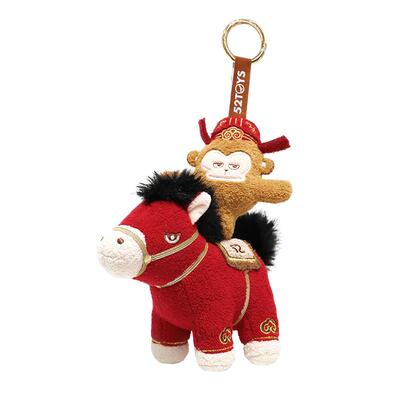 52TOYS马上封侯毛绒挂件