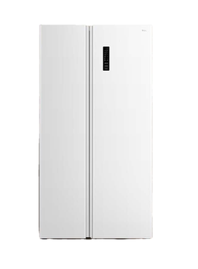 TCL R650T5-S 650升对开双开门白色冰箱一级能效风冷无霜双变频