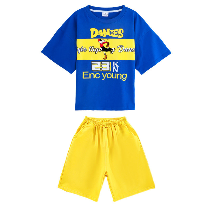 六一儿童啦啦队演出服夏季小学生