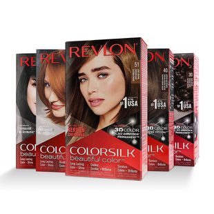 【自营】Revlon露华浓染发剂遮盖白发染发膏女纯植物男红黑色进口