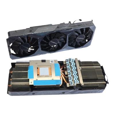 GIGABYTE技嘉 RTX 2070S 2080S GAMING显卡散热器 显卡风扇 6热管