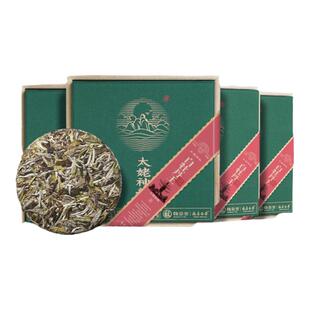馥益堂2024年春茶白牡丹王100g*4饼茶太姥神韵礼盒装福鼎白茶茶叶