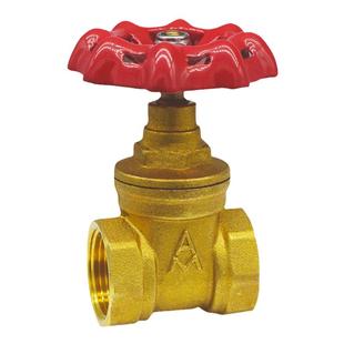 埃美柯闸阀169加厚黄铜闸阀自来水管开关阀门4分6分1寸dn15 20 25