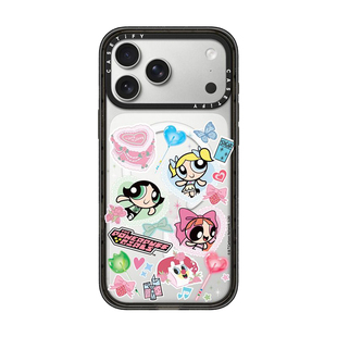 The Powerpuff Girls x CASETiFY 飞天小女警联名 贴纸 适用于苹果iPhone17ProMax/17Pro/16ProMax手机壳