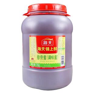 海天锦上鲜排骨酱7kg大桶烹饪菜火锅烧烤商用装餐饮整箱叉烧海鲜