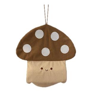 创意蘑菇纸巾盒可爱抽纸盒家用客厅纸巾袋悬挂式卧室床头卫生间