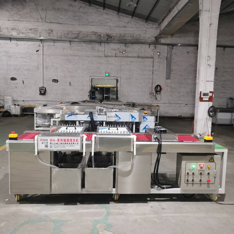 玻璃清洗机小片玻璃设备五金岩板清洗机干燥机洗片小片玻璃清洗机