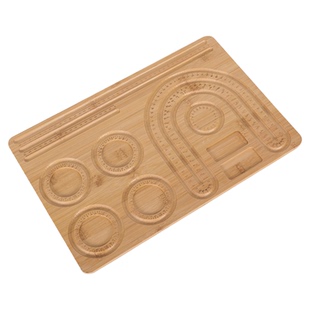 木质串珠板实木珠饰板Diy手链脚链实木珍珠板手串设计竹制串珠盘