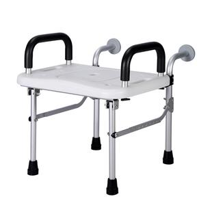 蹲便改坐便椅老年人农村家用结实坐便器马桶孕妇折叠便携厕所凳子