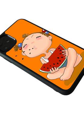 卡通可爱硅胶防摔苹果15原创趣味