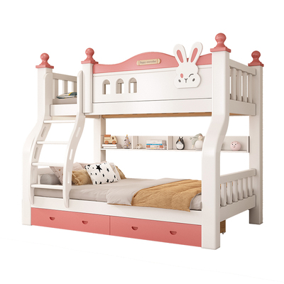 上下铺子母床加高加厚实木床