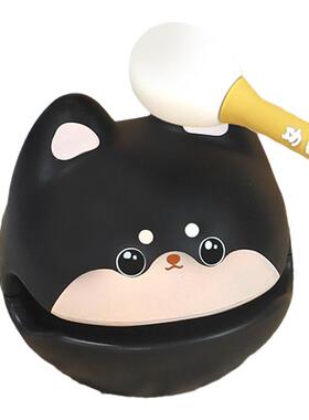 小木鱼桌面摆件装饰敲解压玩具