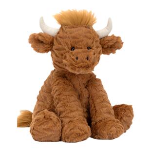 英国Jellycat波浪毛高地牛柔软毛绒玩具安抚儿童公仔礼物