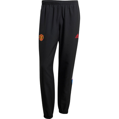 Adidas/阿迪达斯官方正品2025男士宽松足球运动束脚长裤JF0371