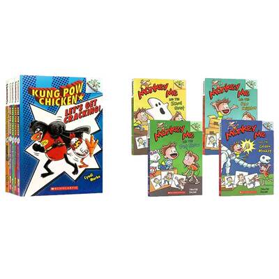 宫保鸡丁5册猴子男孩英文原版