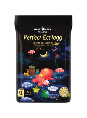 快乐日记拉拉裤试用装4片