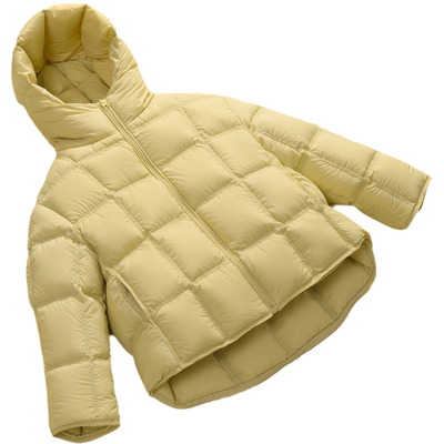 雅鹿洋气泡芙亲子装儿童羽绒服