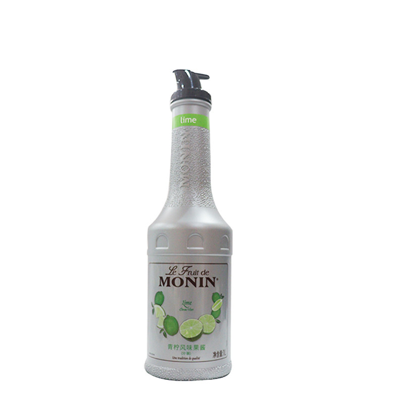 莫林/monin青柠风味果酱1L莫林青柠果泥甜品刨冰咖啡奶昔鸡尾酒