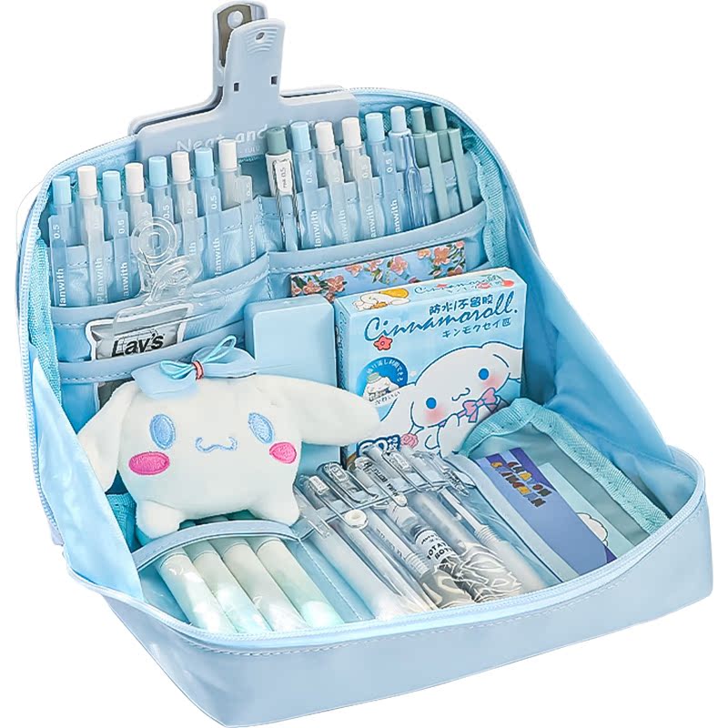 12层大容量笔袋女生2025新款超火文具盒小学生女孩款高颜值ins风文具袋铅笔盒简约透明初高中生用男孩铅笔袋