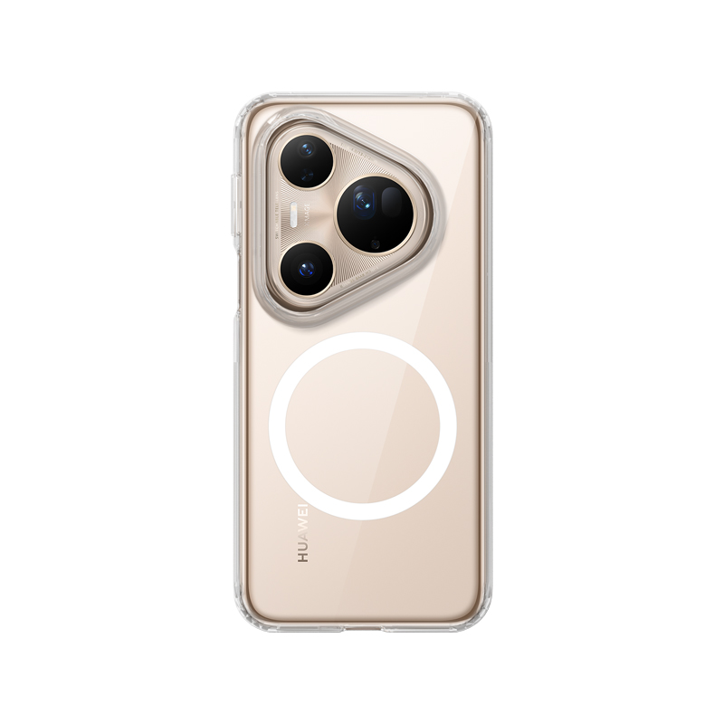 maito晶透适用华为Pura80ultra磁吸手机壳MagSafe超薄透明p80全包防摔保护套pura80Pro+高级感新款散热70外壳