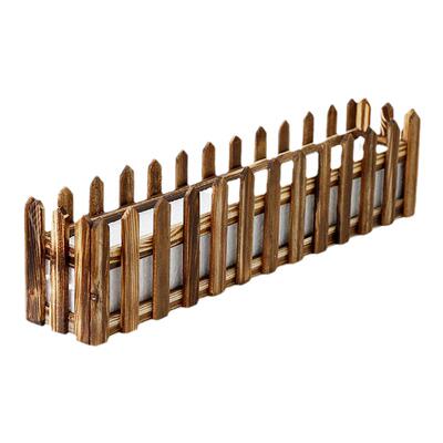 花瓶花器花篮家居塑料木栅栏白色