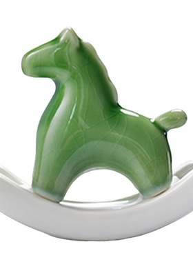 【马上发财】马年冰裂纹摇摇马