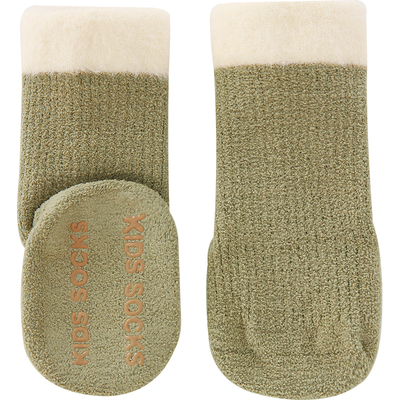 Aengbay新生儿袜子发热绒学步袜