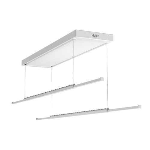 海尔智能隐形晾衣机升降嵌入式电动晾衣架阳台家用晒衣杆隐藏吊顶