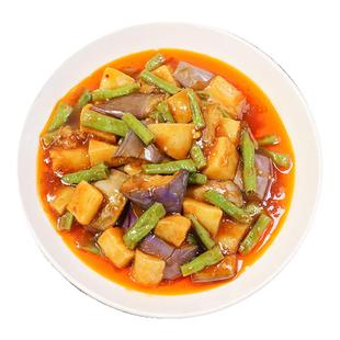 老土锅商用地三鲜料理包冷冻速食半成品预制菜外卖盖浇饭小碗菜肴