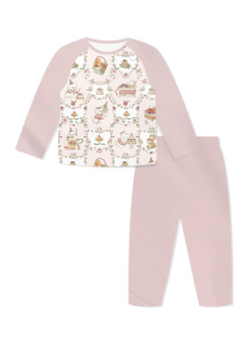 721星球夏季儿童莫代尔家居服