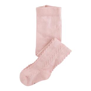 YOUGE幼歌 儿童甜美舒适百搭连裤袜2025新款宝宝精致提花透气袜子
