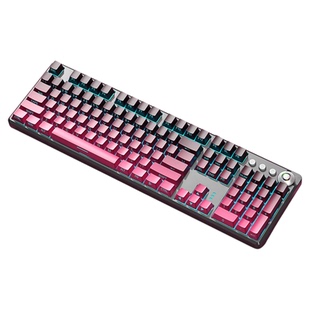 狼蛛F2088pro机械键盘渐变等高线侧刻电竞游戏办公台式鼠标套装