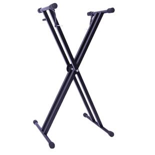 双层琴架电子琴架子X型双管加粗6档高低可调便携式通用型古筝支架