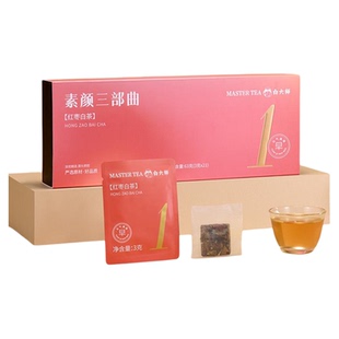白大师白茶茶叶正宗高山福鼎白茶素颜三部曲2020年红枣白茶63g