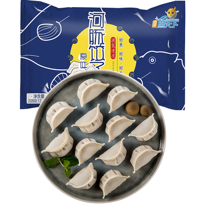 中洋鱼天下河豚饺子205g/12只
