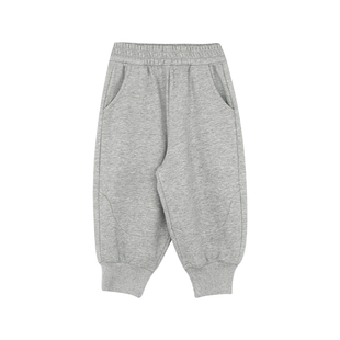 大耳象女童收口运动裤2026春季新款宝儿松紧腰休闲宽松百搭长裤子