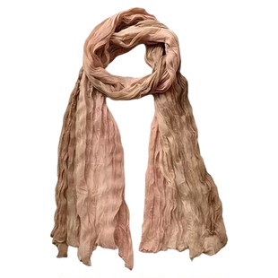 复古民族风围巾女废土风沙漠拍照沙滩丝巾防晒包头巾海边旅游披肩