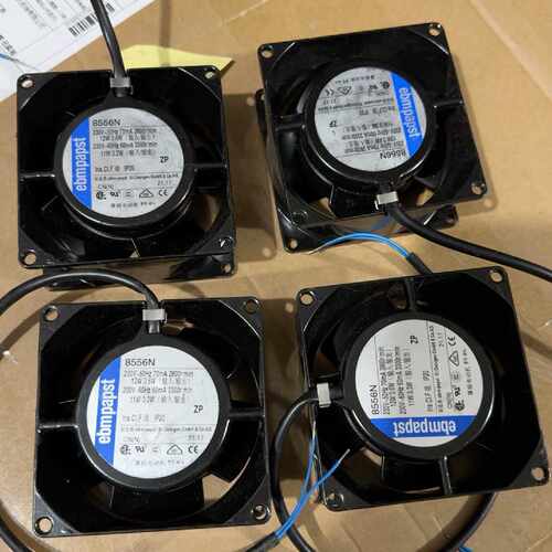 询德国进口ebmpapst型号8556N全金属轴流耐高温散热风