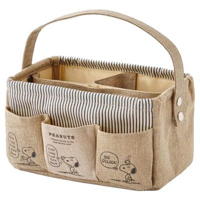 多口袋印花便携收纳袋时尚置物盒