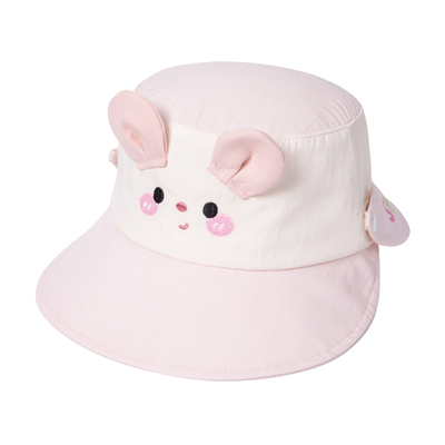 儿童帽子春夏宝宝遮阳渔夫帽防晒